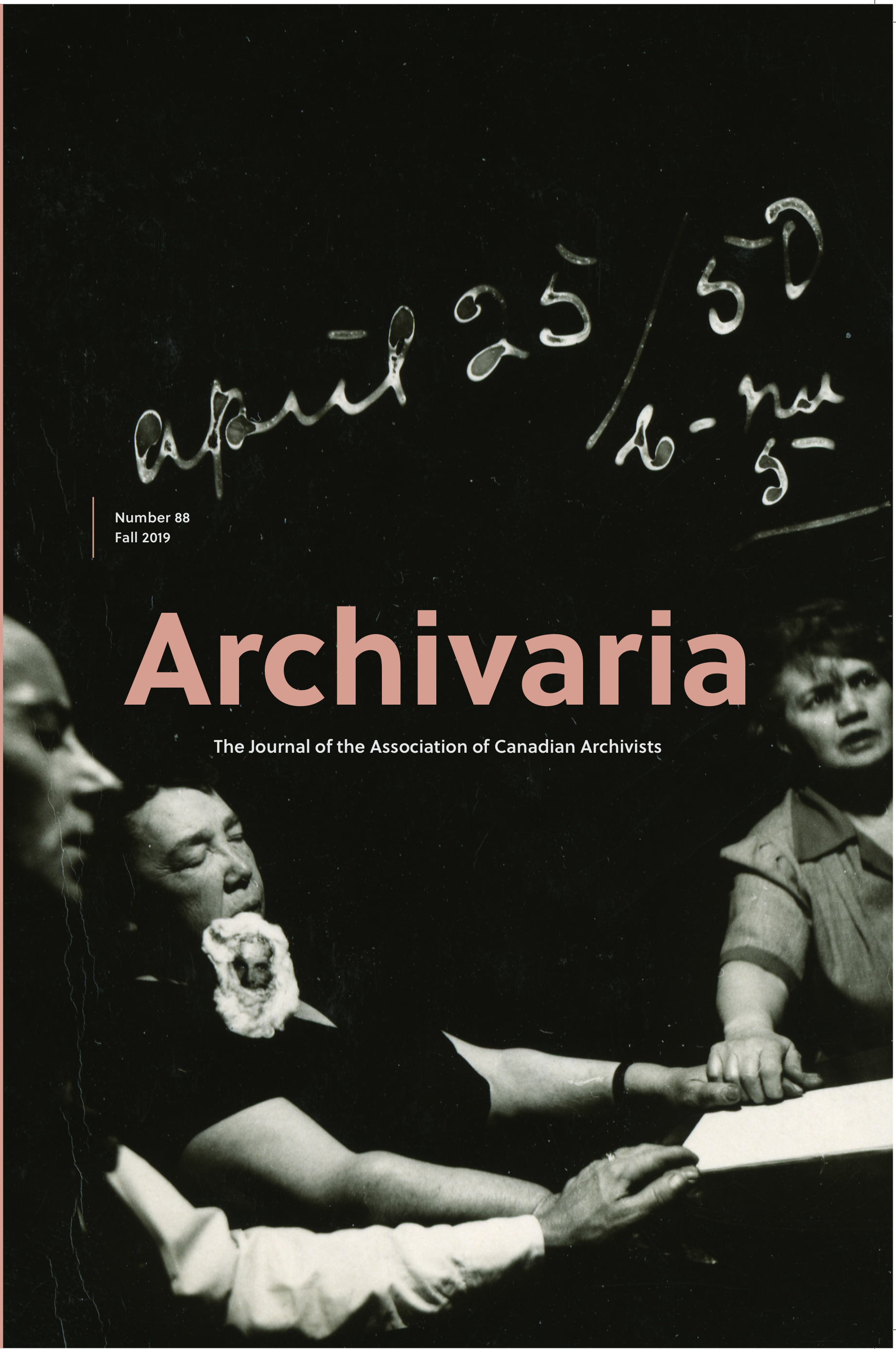 Archivaria 88 cover